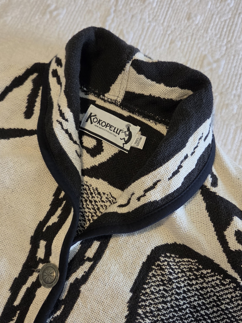 Vintage Kokopelli New Mexico Collection Cardigan - Picture 3 of 13